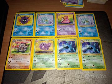 Carte Pokemon Set Fossil non comuni