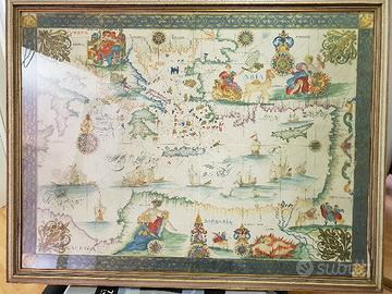 Stampa colori 80x60 Mondo Antico con cornice