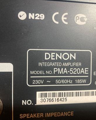 Amplificatore denon