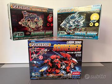 Zoids Liger Zero Schneider + Jaeger Unit  + Panzer