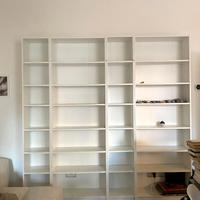 4 moduli BILLY ikea con rialzo superiore