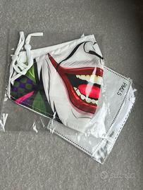 Mascherina in stoffa con filtro – sorriso Joker