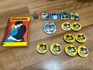 Spille e agendina Dylan Dog