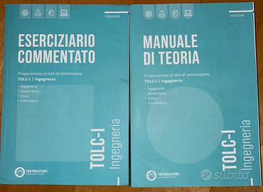 Libro manuale TOLC-I con eserciziario