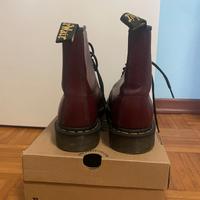 dr martens rosso bordeaux