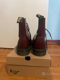 dr martens rosso bordeaux