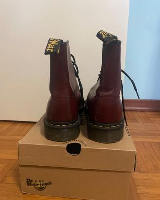 dr martens rosso bordeaux