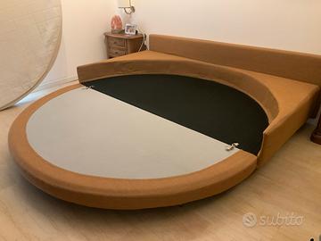 Letto rotondo artigianale