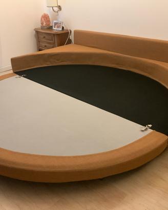 Letto rotondo artigianale