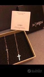 set bracciale e collana amen