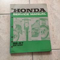 Manuali officina Honda cr 125 e cr 500