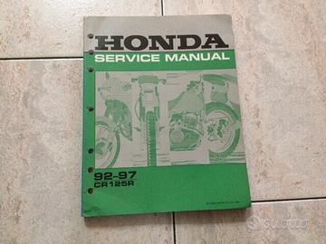 Manuali officina Honda cr 125 e cr 500
