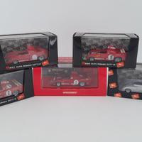 LOT 5 MINICHAMPS BRUMM ALFA ROMEO 33 TT 12