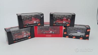 LOT 5 MINICHAMPS BRUMM ALFA ROMEO 33 TT 12