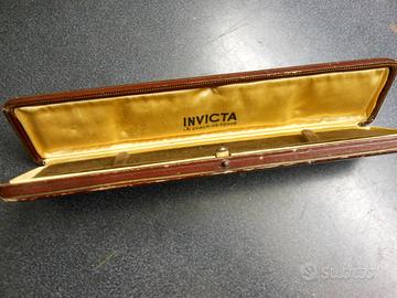 INVICTA SWISS SCATOLA PORTA OROLOGIO vintage WBX70