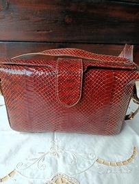 Borsa vintage pitone