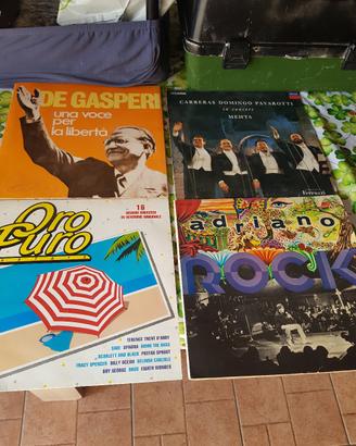 LOTTO 10 VINILI LP 33 GIRI ANNI 70/80/90