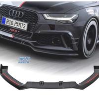 SPOILER LIP AUDI A6 16-18 LOOK RS6