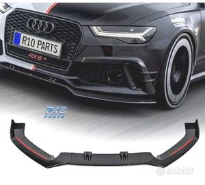 SPOILER LIP AUDI A6 16-18 LOOK RS6