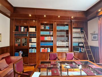 Libreria in noce nazionale