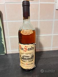 Bottiglia vin santo 1979