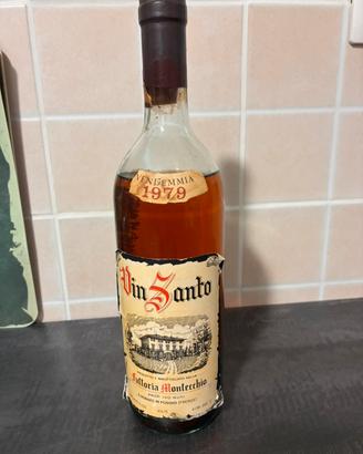 Bottiglia vin santo 1979