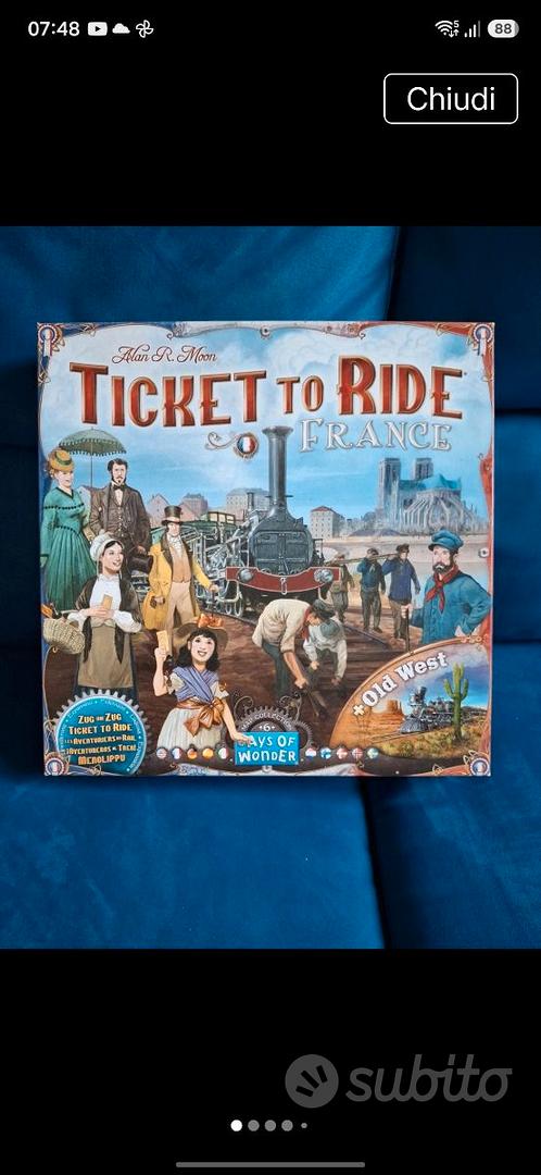Ticket to ride - Collezionismo In vendita a Trento