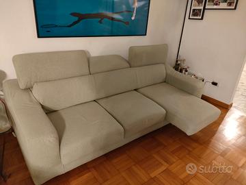 Divano con sedute allungabili 100% sfoderabile