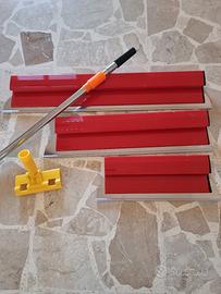 Set spatole in acciaio inossidabile per rasature