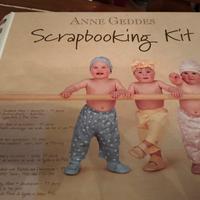 Anne Geddes scrapbooking kit album infanzia bambin