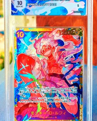 carta graad 10 monkey d. luffy Gear 5  op05-119