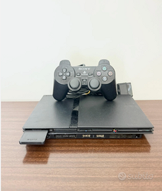 Sony PS2 Slim Nera Playstation 2 Console Completo