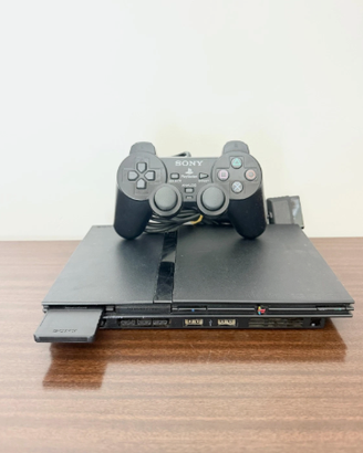 Sony PS2 Slim Nera Playstation 2 Console Completo