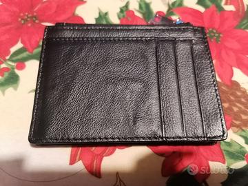 Portafoglio porta carte, banconote e monete