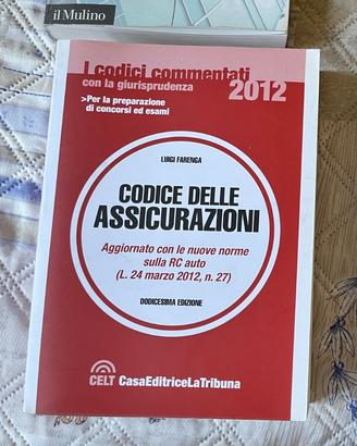 Libro Codice delle assicurazioni