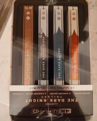 the dark knight Trilogy steelbook 4k 