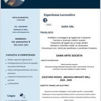 Lavoro come operaio