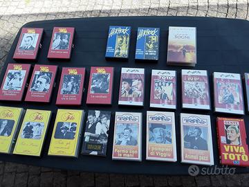 22 film VHS Totò e Hitchcock