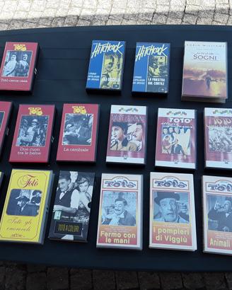 22 film VHS Totò e Hitchcock