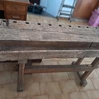 tavolo da lavoro in faggio