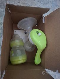 tira latte MAM + 3 kit paracapezzoli MAM +ciuccio 