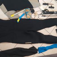 attrezzatura per pesca sub. 