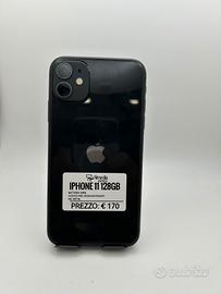 iPhone 11 128GB nero usato garanzia 