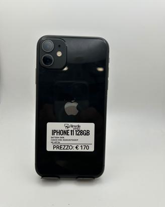 iPhone 11 128GB nero usato garanzia 