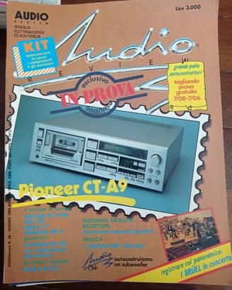 Rivista AUDIO REVIEW n° 29 del 1984