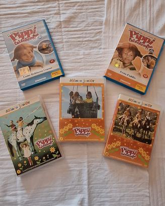 5 DVD Pippi Calzelunghe