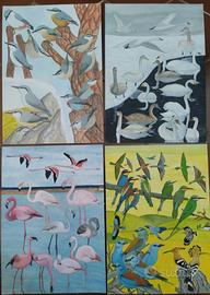 Quadri originali autografi dell'artista Nikiforos