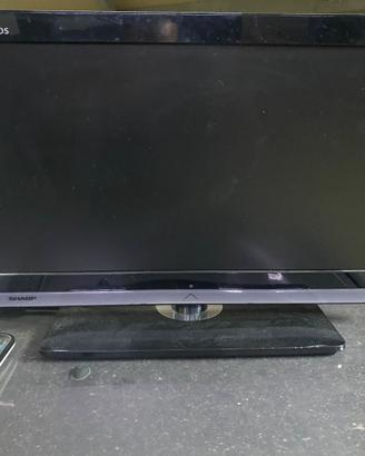 SHARP LCD COLOUR TV (AQUOS LED) MODEL LC-24LE220E