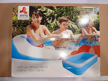 Piscina gonfiabile Jilong 305x183x56 nuova