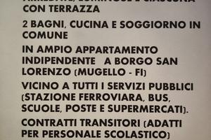 Camere Borgo San Lorenzo